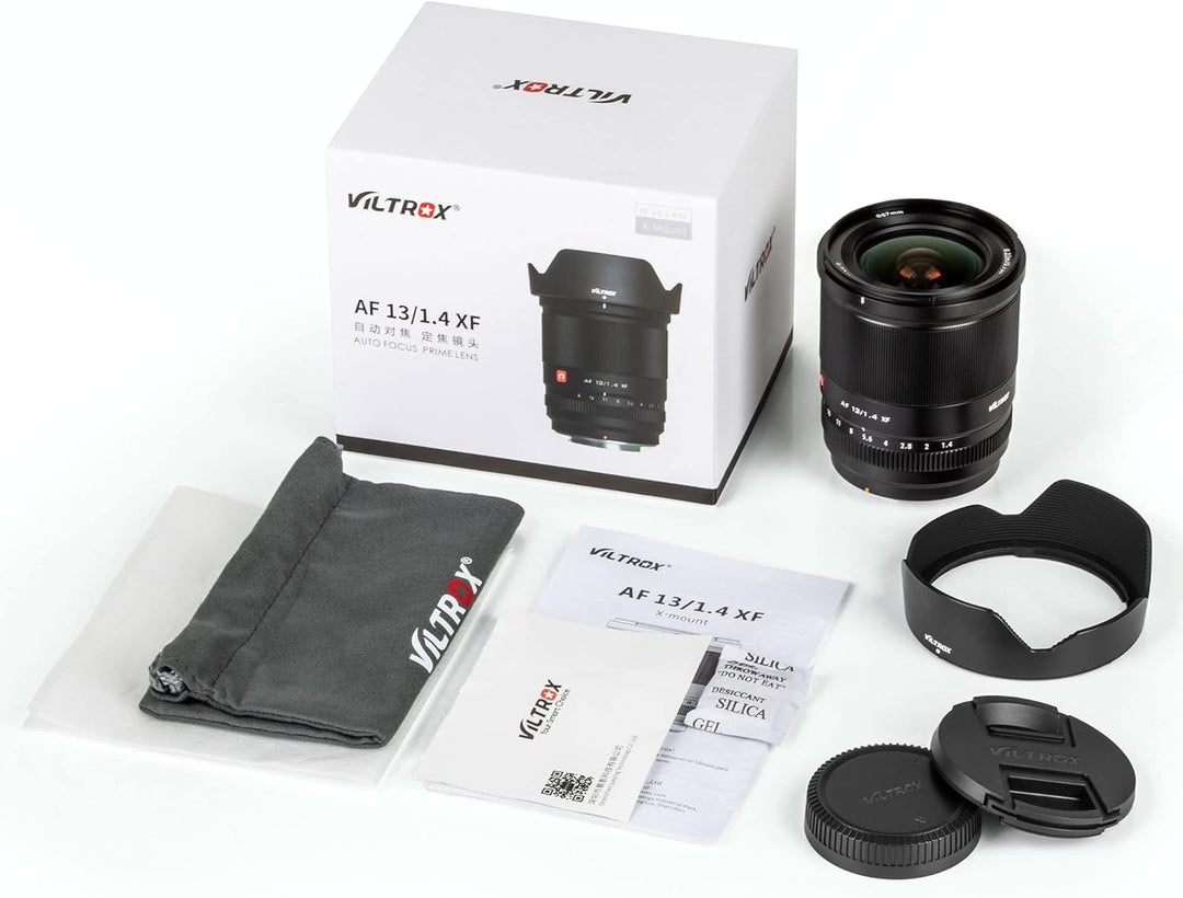 VILTROX 13mm F1.4 XF Fuji Objektiv Autofokus Ultra-Weitwinkelobjektiv für Fujifilm X-Bajonett Kamera
