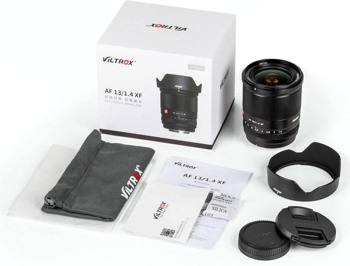 VILTROX 13mm F1.4 XF Fuji Objektiv Autofokus Ultra-Weitwinkelobjektiv für Fujifilm X-Bajonett Kamera