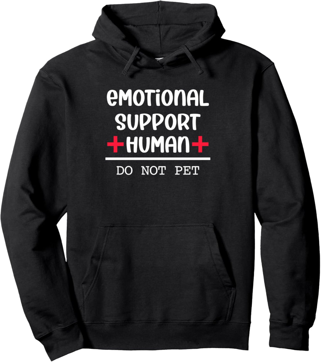 Emotionale Unterstützung Mensch / Hundebesitzer Service Pullover Hoodie
