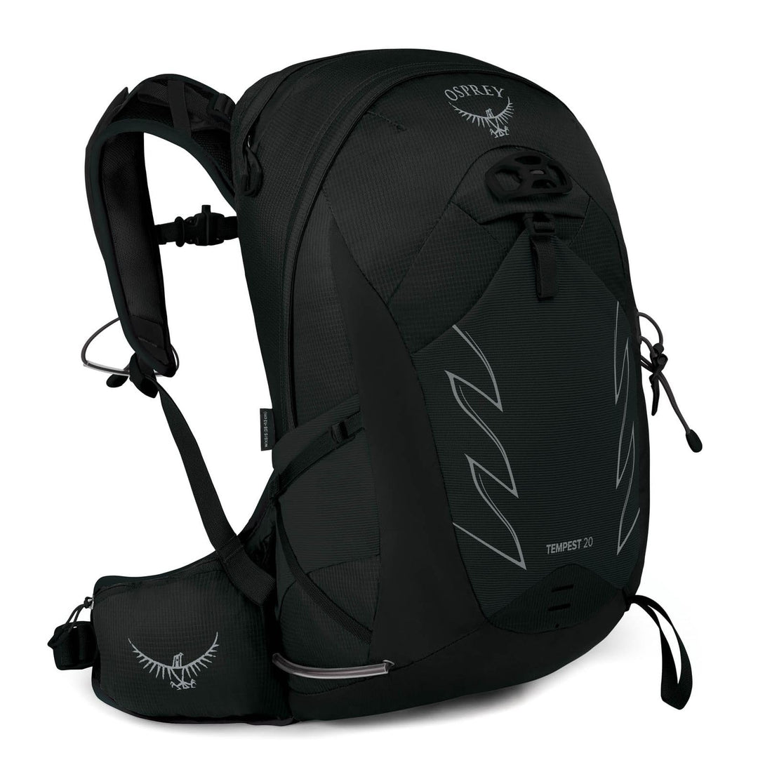 Osprey Tempest 20 Wanderrucksack für Frauen Stealth Black WM/L, Stealth Black WM/L