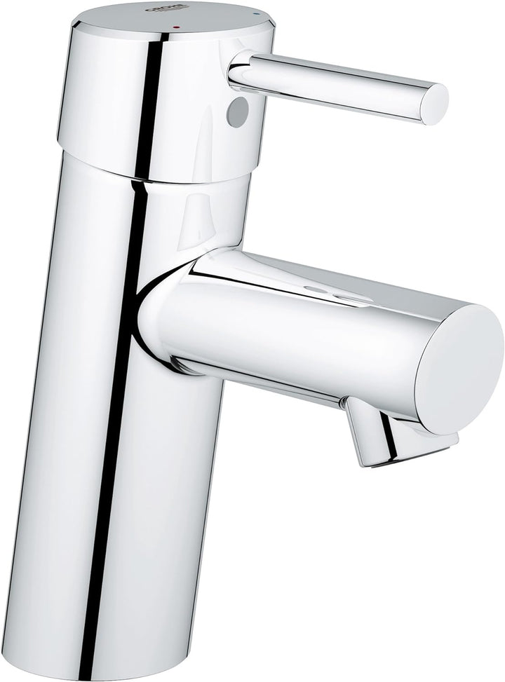 GROHE Concetto | Badarmatur - Waschtischarmatur | glatter Körper, reduzierter Wasserverbrauch | 3224
