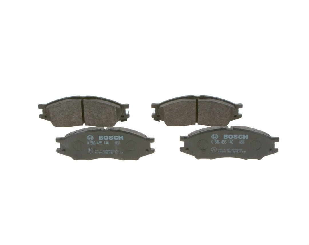 Bosch BP1539 Bremsbeläge - Vorderachse - ECE-R90 Zertifizierung - vier Bremsbeläge pro Set