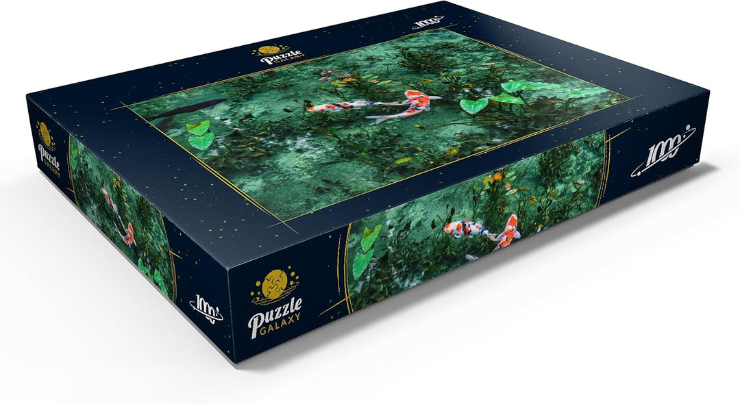 Monets Koi Teich in der Stadt Seki in der Präfektur Gifu, Japan - Premium 1000 Teile Puzzle - MyPuzz