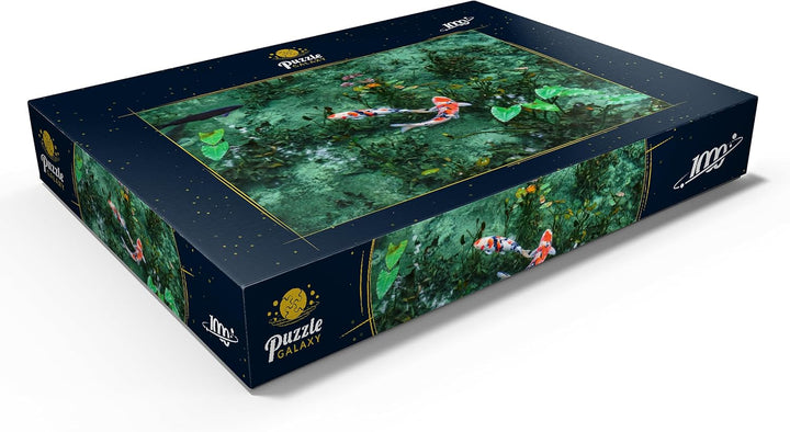 Monets Koi Teich in der Stadt Seki in der Präfektur Gifu, Japan - Premium 1000 Teile Puzzle - MyPuzz