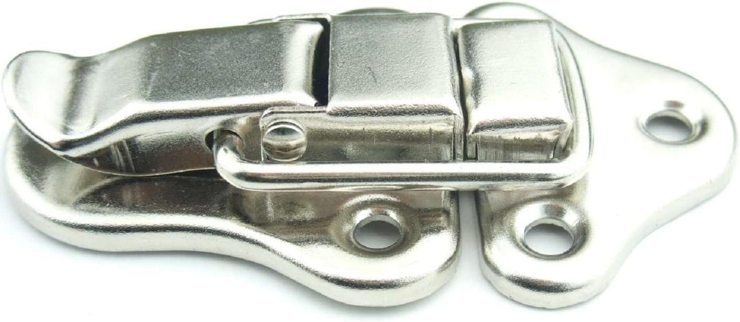 24 x Adam Hall 1607 - Aufbauschloss mittel 69 x 38 x 11 mm - Schnapp-Schloss, Kisten-Koffer-Schloss-