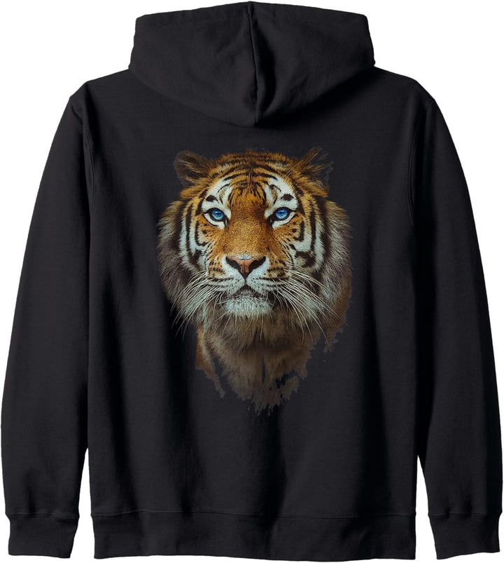 Bengal Tiger Endangered Wildlife Lover Grosse Katze Kapuzenjacke