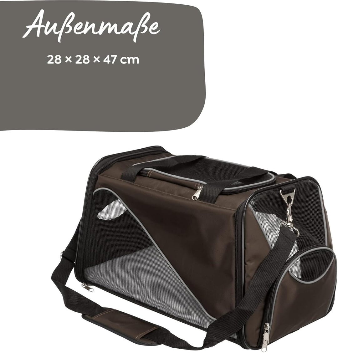 TRIXIE 28847 Tasche Joe, 28 × 28 × 47 cm, braun