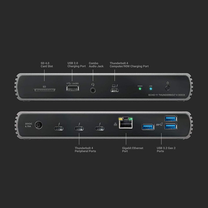 Sonnet Technologies Echo 11 Thunderbolt 4 Dock ECHO-DK11-T4 Single