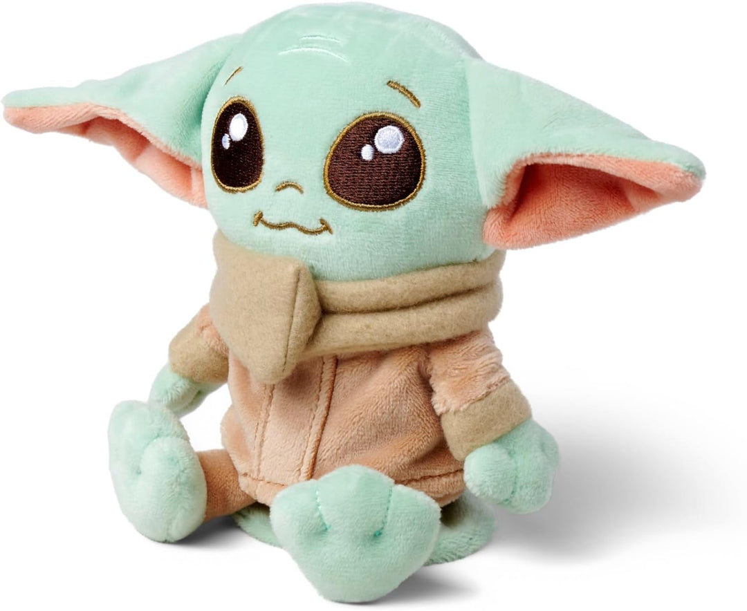 Simba Star Wars The Mandalorian & Grogu Schulter-Kuscheltier – magnetisches Stofftier mit Umhang, zu