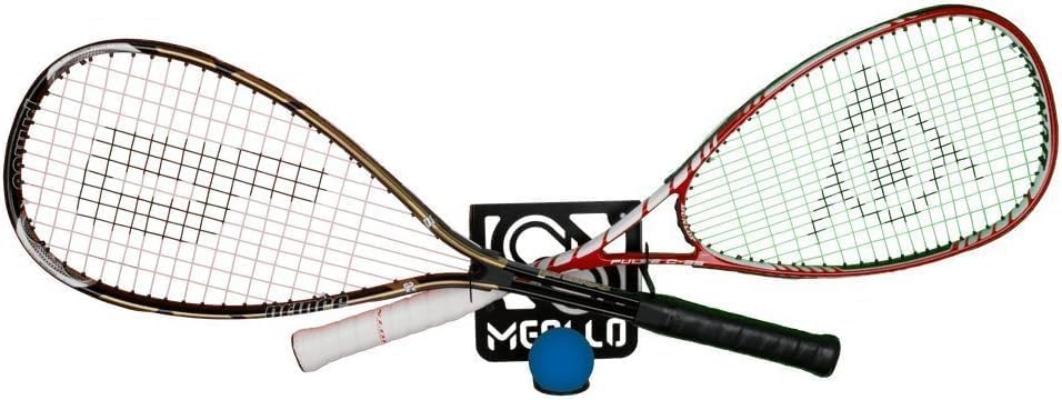 Tennisschläger Wandhalterung (100% Stahl) weiss, weiss