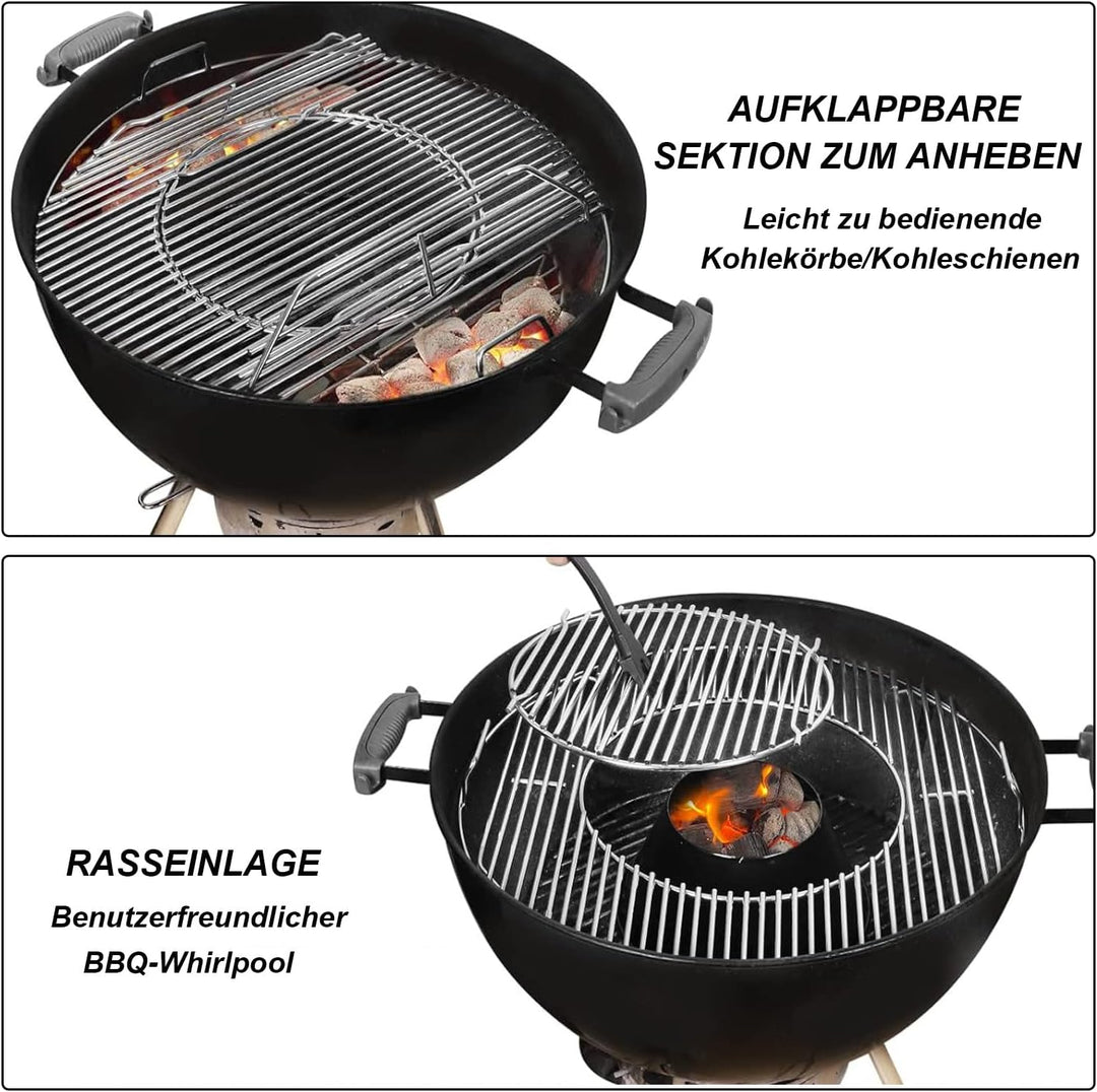 54,6cm Grillrost für Weber 57CM Holzkohlegrills, Weber Kohlegrills One-Touch, Performer, Bar-B-Kettl