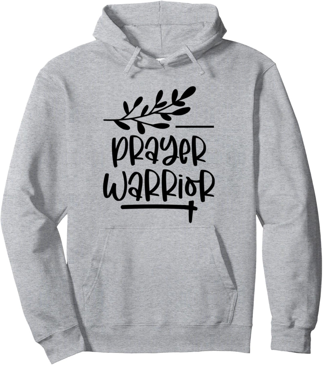 Christliches Shirt für Damen, PRAYER WARRIOR, James-5:16 Pullover Hoodie