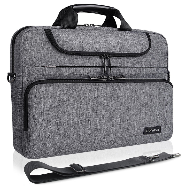 DOMISO 17 Zoll Wasserdicht Laptop Tasche Aktentasche Schultertasche Notebooktasche Business für 17-1