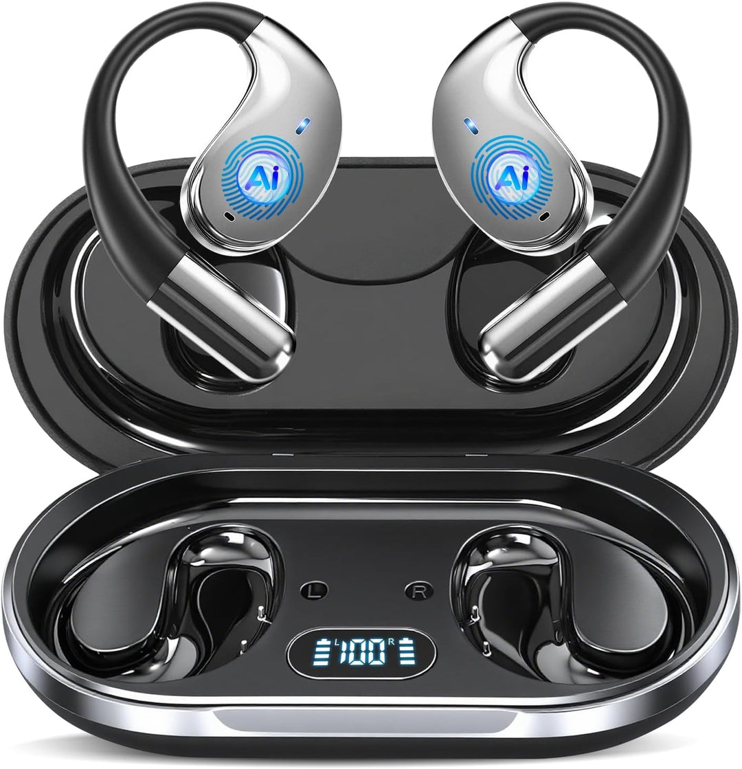 AI Kopfhörer Übersetzer 3-in-1, Bluetooth 5.4 Echtzeit Sprachübersetzer Kopfhörer 164 Sprachen & 7 M