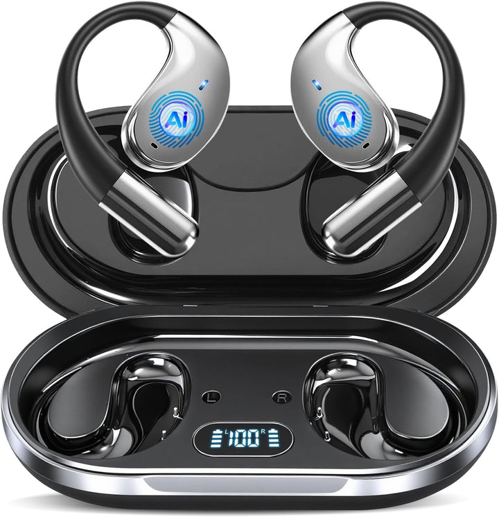 AI Kopfhörer Übersetzer 3-in-1, Bluetooth 5.4 Echtzeit Sprachübersetzer Kopfhörer 164 Sprachen & 7 M