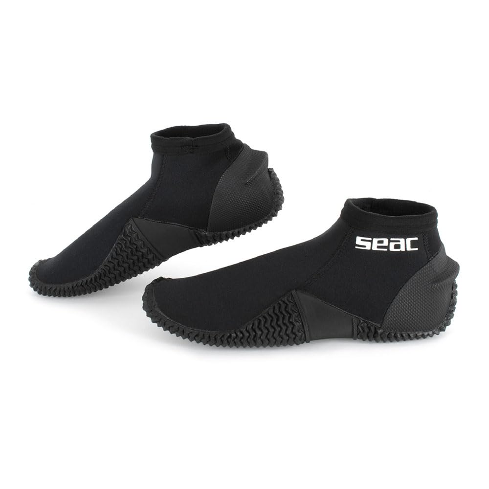 Seac Tropic, 2,5-mm-Neopren-Füsslinge mit starrer Sohle und Fersenschutz XX-Large, XX-Large