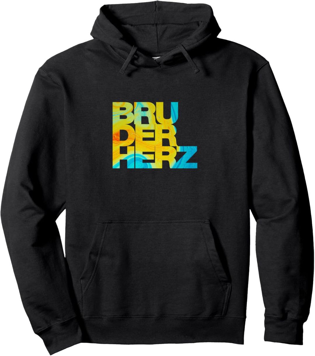 BRUDERHERZ - bestes Geschenk für deinen Bruder! Pullover Hoodie