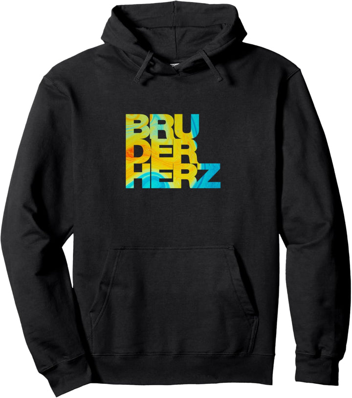 BRUDERHERZ - bestes Geschenk für deinen Bruder! Pullover Hoodie