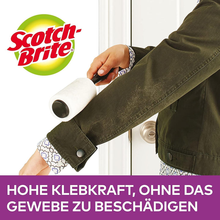 Scotch-Brite Ersatzrolle, 2er Pack à 30 Blatt, Nachfüllrolle für den Scotch-Brite Everyday Clean Fus