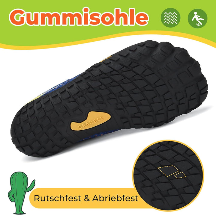 SAGUARO Barfussschuhe Kinder Barfussschuhe Schnell Trocknend Badeschuhe für Jungen Mädchen Gr.24-36,