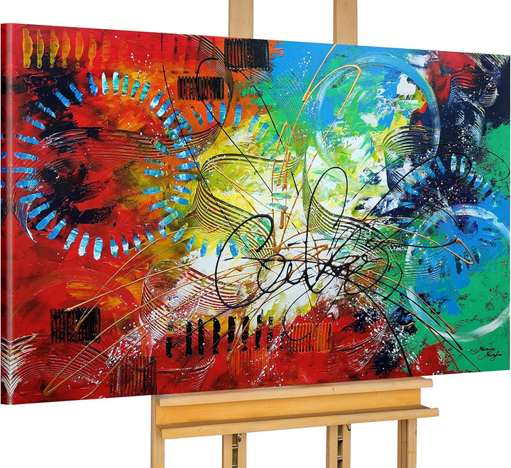 Monica Mirafiori I 100% HANDGEMALT I Gemälde Hoffnung 100x70cm | Gemälde Handgemalt | Acrylgemälde |