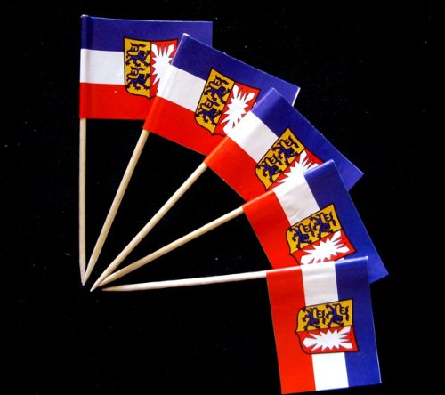 Everflag Zahnstocher : Schleswig-Holstein 500er Packung Menge-3: 500er Packung, Menge-3: 500er Packu