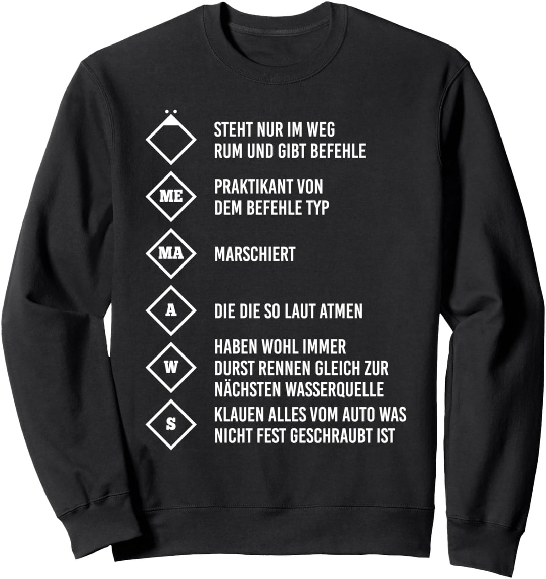 Feuerwehr Lustige Löschgruppe FFW Feuerwehrmann Geschenk Sweatshirt