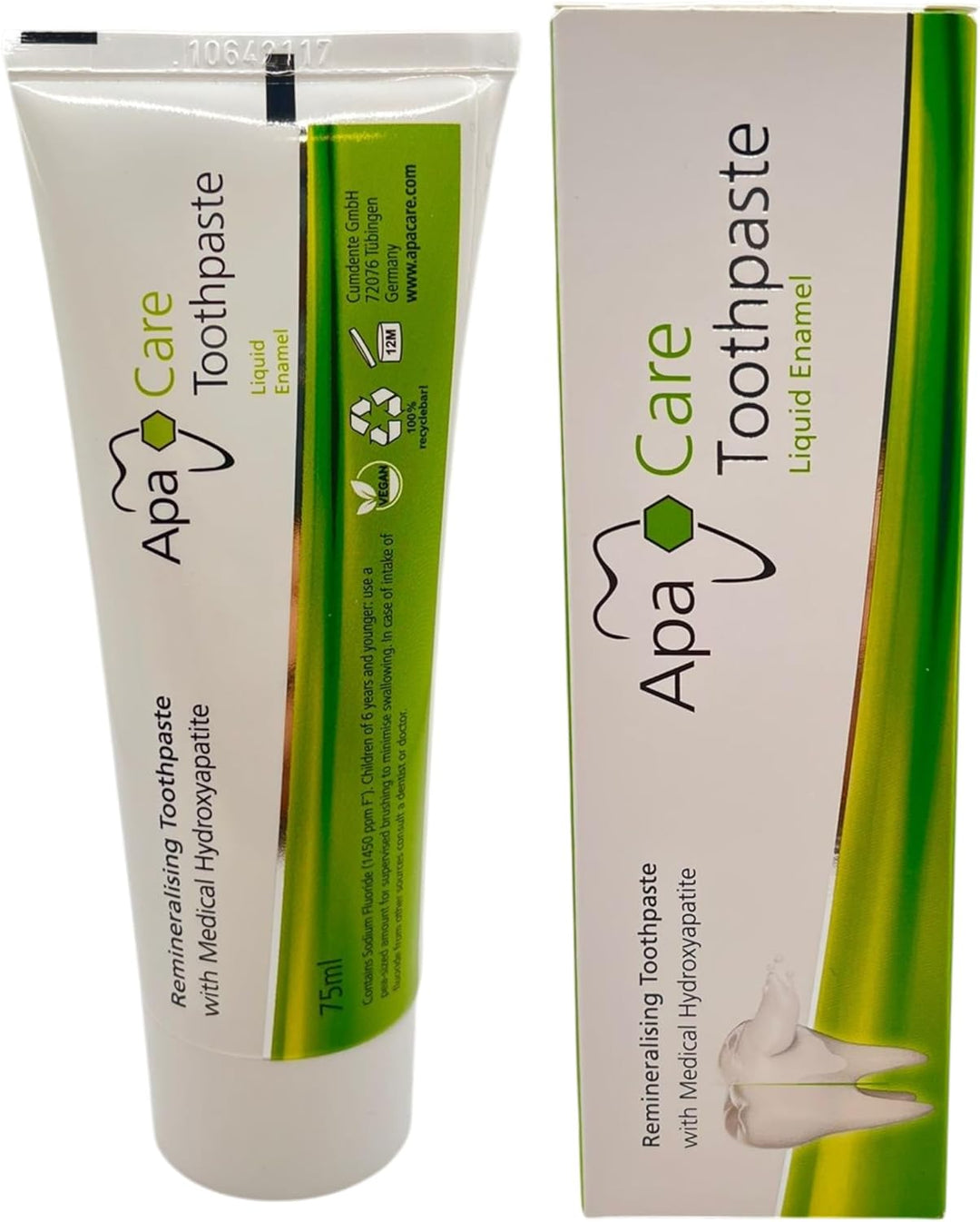 6x ApaCare Remineralisierende Zahncreme 75ml (6x