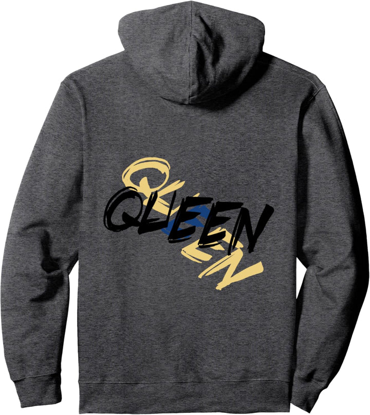 Queen Partnerlook Royal Lady Prinzessin Königshaus Pullover Hoodie