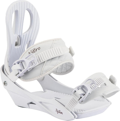 Nitro Damen Snowboardbindung Rythm WHITE PLUM S/M, WHITE PLUM S/M