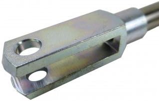 Gasfeder 614mm 2000N Gasdruckdämpfer Hebehilfe für Pferdeanhänger Heckklappe