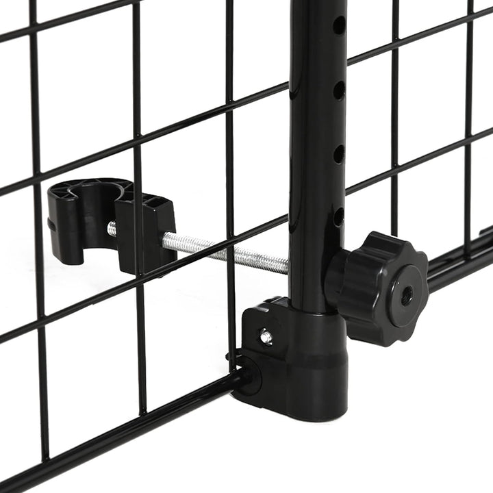 PawHut Hundegitter Auto Universal Autoschutzgitter für Hunde mit Stufenlos Verstellbare Breite, Tren