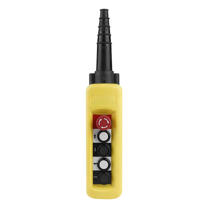 XAC-A4713 Crane Kettenzug Push-Control-Schalter Knopfschalter Heben Anhänger Controller 4 Tasten