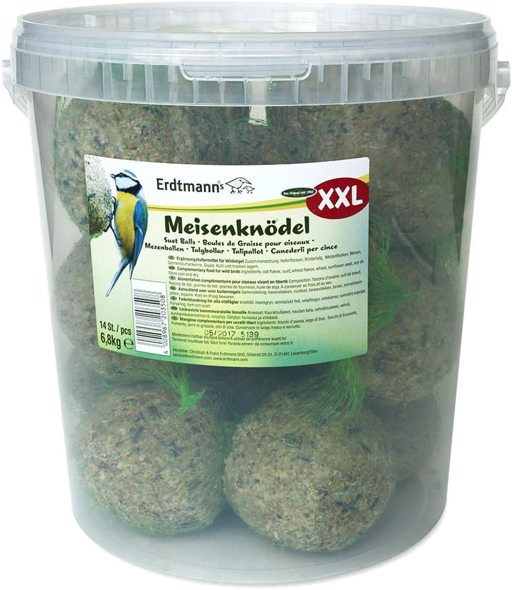 Erdtmanns Meisenknödel XXL im Eimer, 1er Pack (1 x 7 kg)