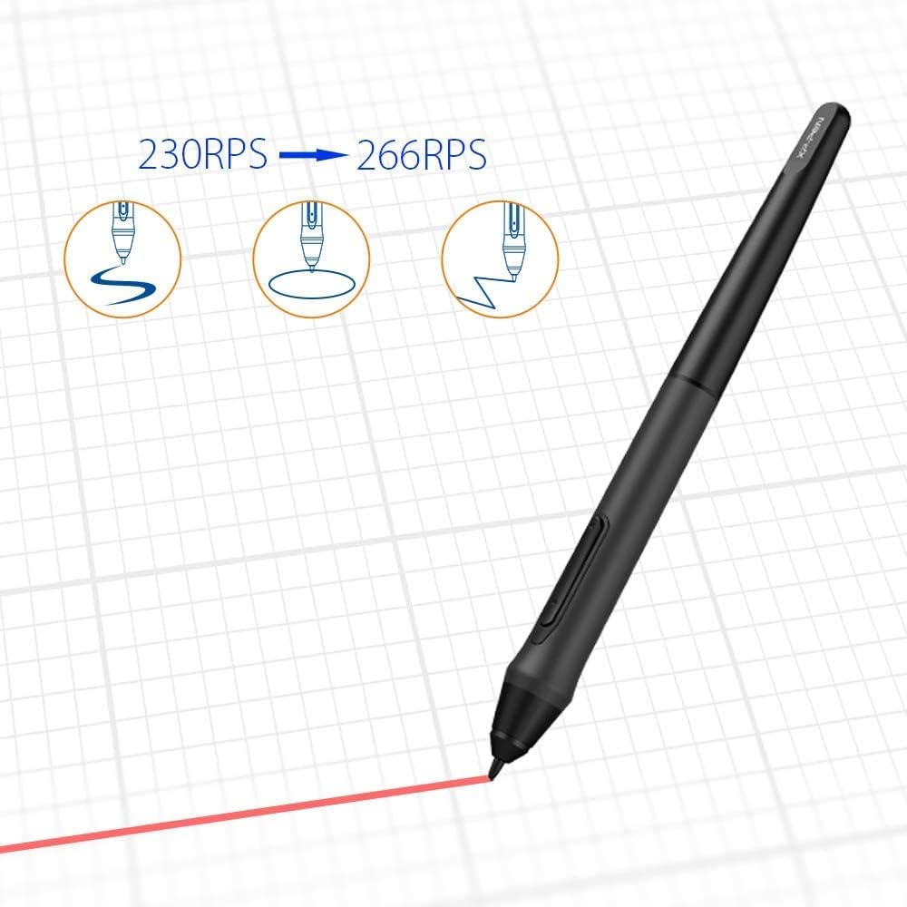 XP-PEN Deco 03 kabelloses Grafiktablett 10x5,62 Zoll Wireless zeichentablett mit 8192 Druckstufen ba