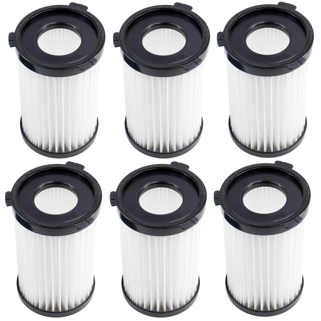 6 Stück Filterzubehör für Balter Vento H1 H2 für MooSoo D600 Ersatzteile, für Clatronic BS 1306N, BS
