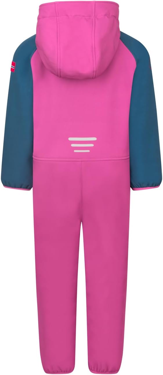 Trollkids Kids Nordkapp Overall 80 bright berry, 80 bright berry