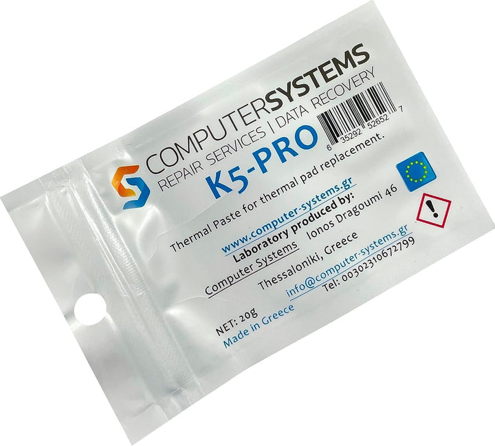 COMPUTERSYSTEMS REPAIR SERVICES DATA RECOVERY K5-PRO Viskose Wärmeleitpaste für Thermal-Pad Ersatz 2