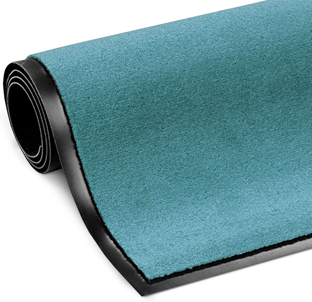Floordirekt Schmutzfangmatte Monochrom | Fussmatte in 10 Grössen & 8 Farben | Türmatte für innen & a
