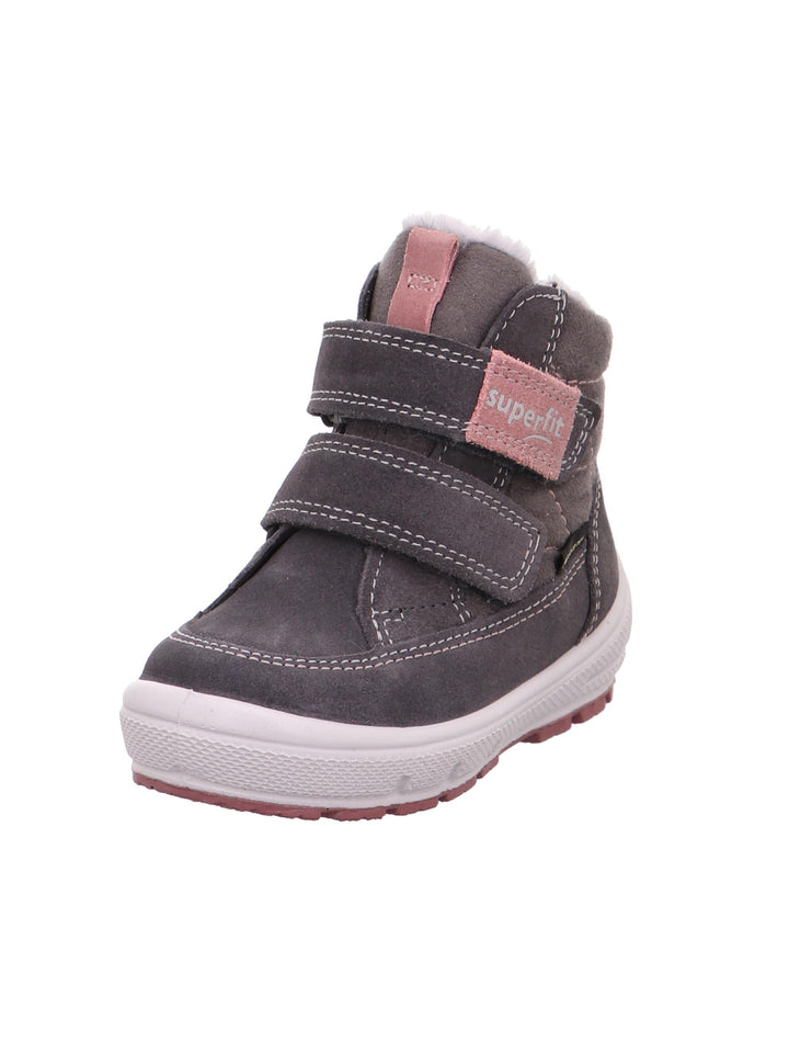 Superfit Mädchen Groovy Warm Gefütterte Gore-tex Schneestiefel 22 EU Grau Rosa 2010, 22 EU Grau Rosa
