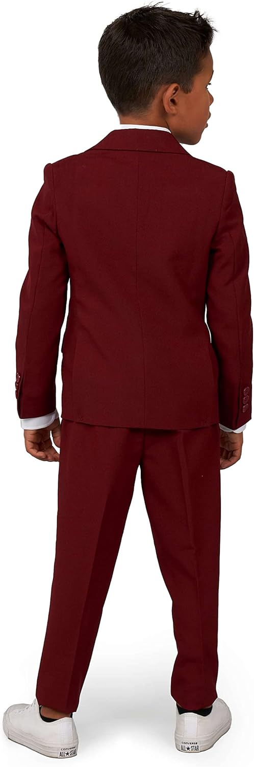 OppoSuits Einfarbiger Partyanzug für Jungen Outfit für Abschlussball und Hochzeit – inklusive Blazer