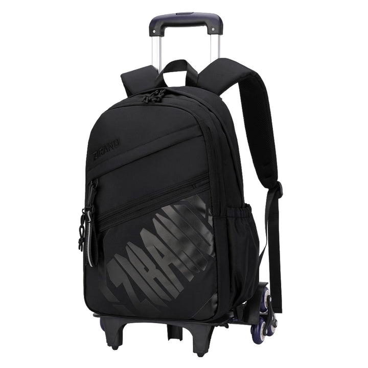 Schulrucksack Teenager Rucksack mit Rollen Kinder Schultasche Trolley Schulranzen mit Rollen Jungen