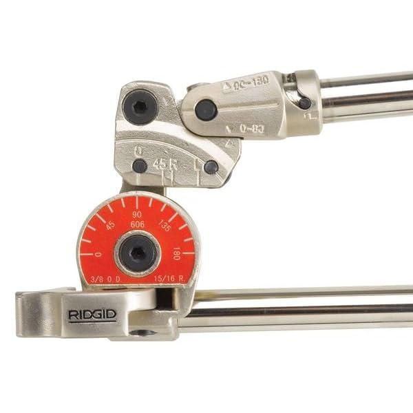 RIDGID 38033 Modell 604 Edelstahlbiegezange, Rohrbiegezange für 1/4", Edelstahlbieger von 90 bis 180