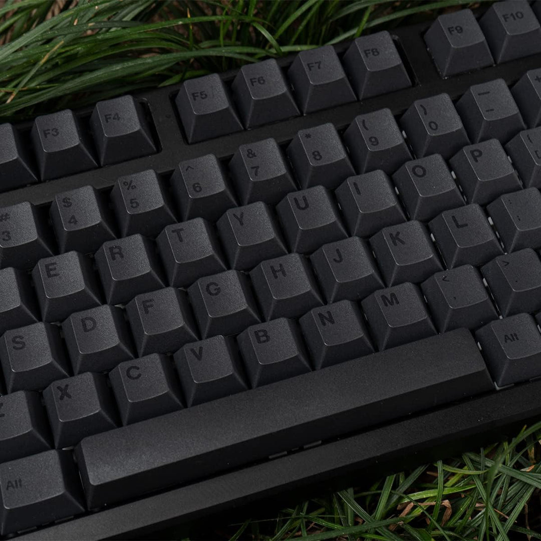 PBT Gray Keycaps Set 144 Tasten Cherry Profile DYE-Sub Custom ISO ANSI Keycaps für 61 64 87 104 108