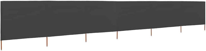 Faltbarer Strand-Windschutz mit 6 Paneelen, 800 cm lang und 120 cm hoch, langlebiger Wind- und Winds