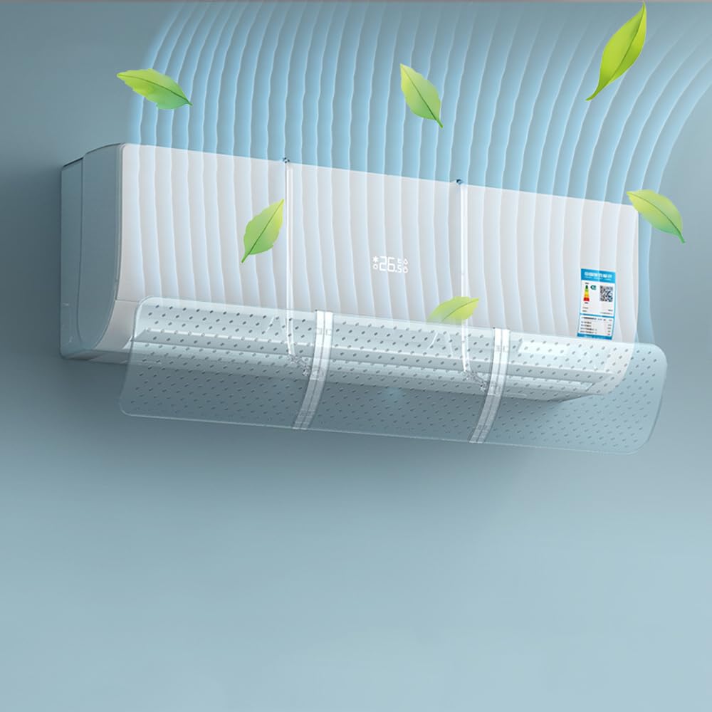 Windabweiser für Klimaanlage, Anti-direktes Blowing Klimaanlage Shield Cold Klimaanlage Deflektor (t