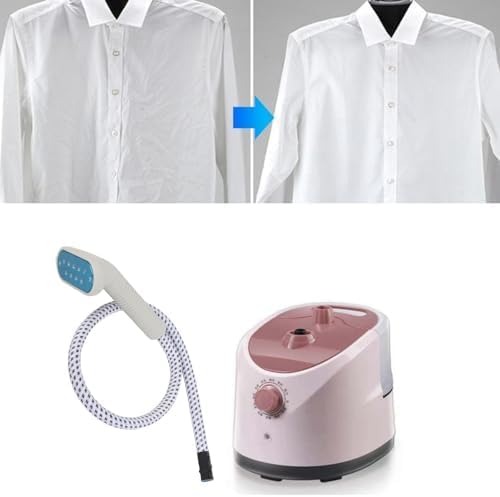 Vertikaler Dampfglätter 2000W, Professional Stand Dampfbügler Garment mit 1.8L Wasserspeichertank Da