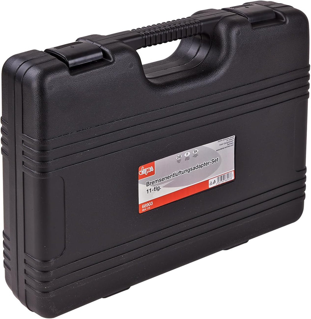 Bremsenentlüftungsadapter-Set 11 tlg. Bremsenentlüfter Bremsflüssigkeit wechseln