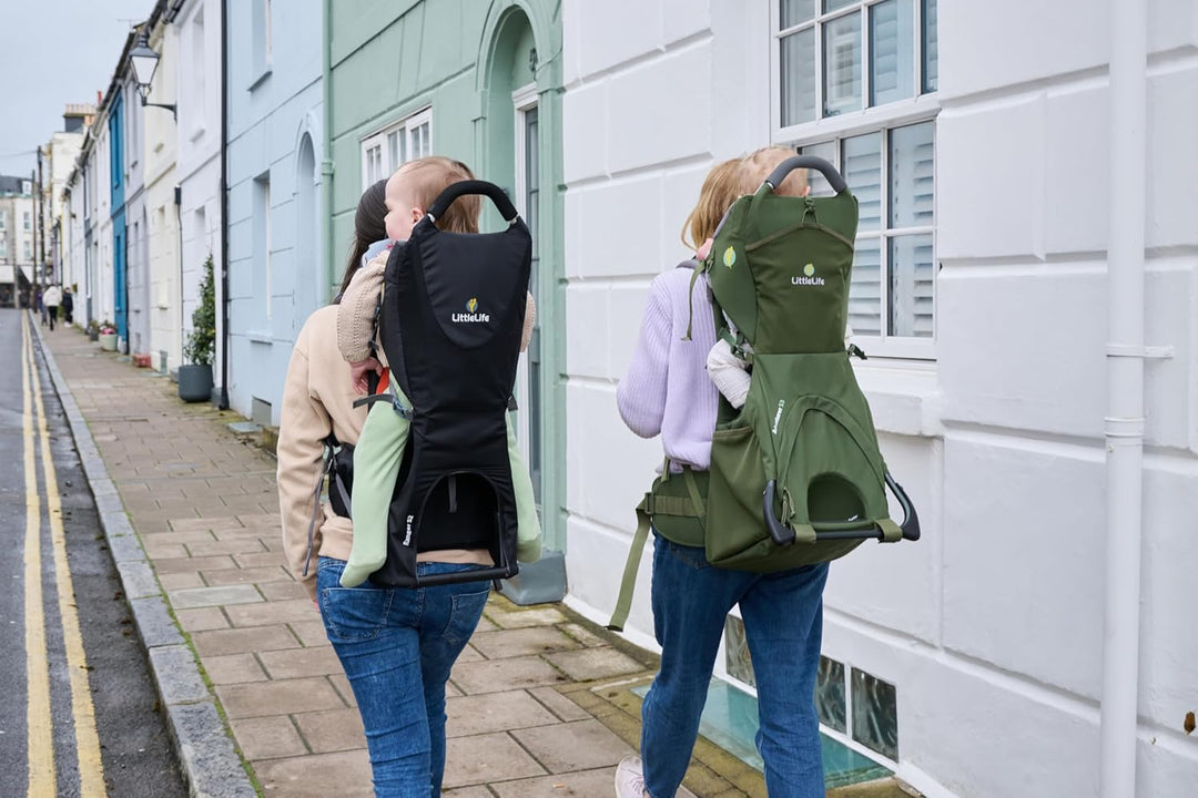 LittleLife "Adventurer" Kindertrage | Babytrage Green, Green