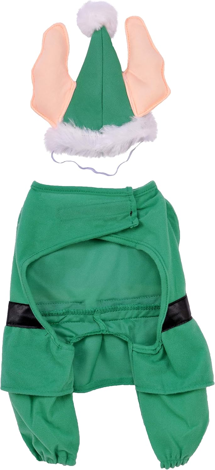 Rubie's Santa's Little Helper Elf Pet Costume, Large, L